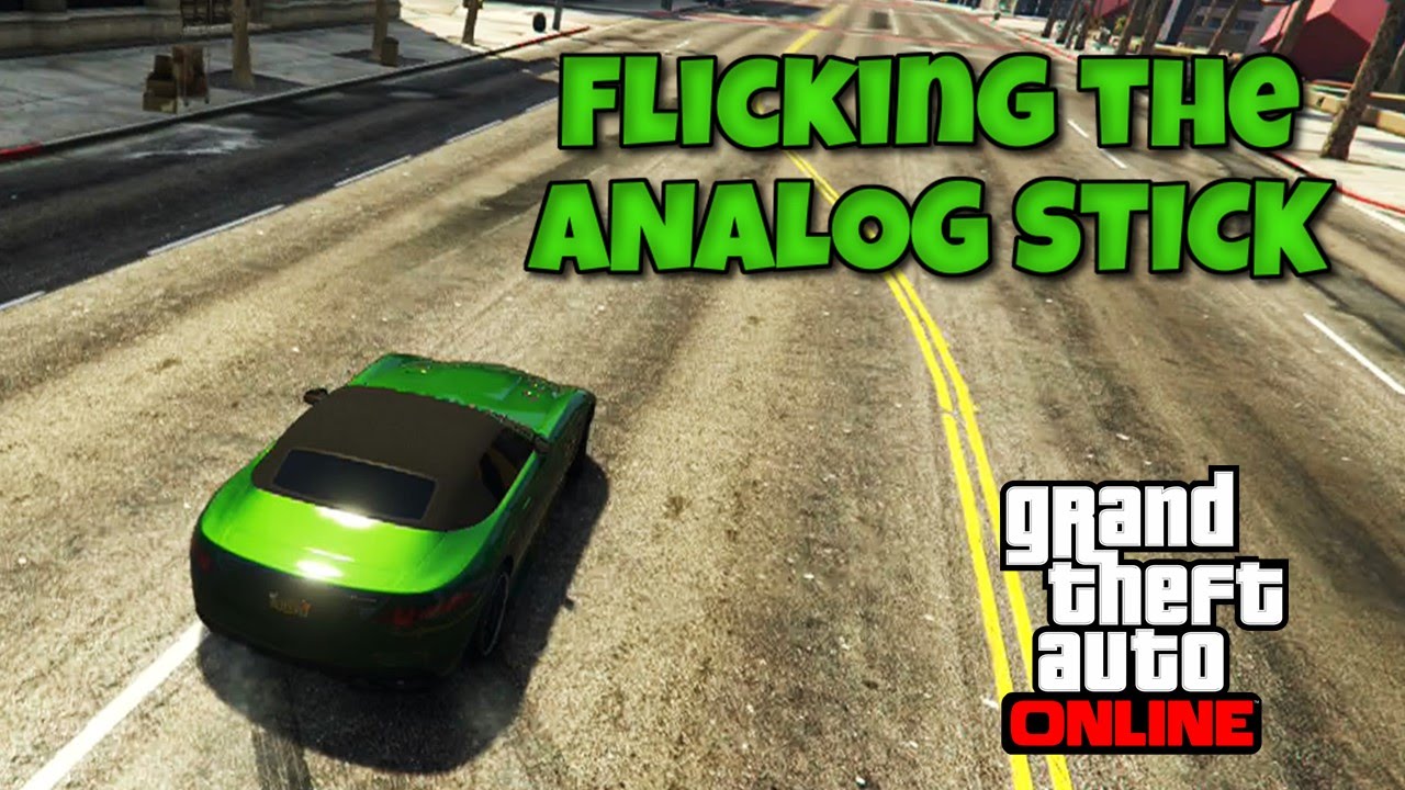 GTA 5 Tips #10 - Flicking The Analog Stick! (Consistent Cornering) PS4