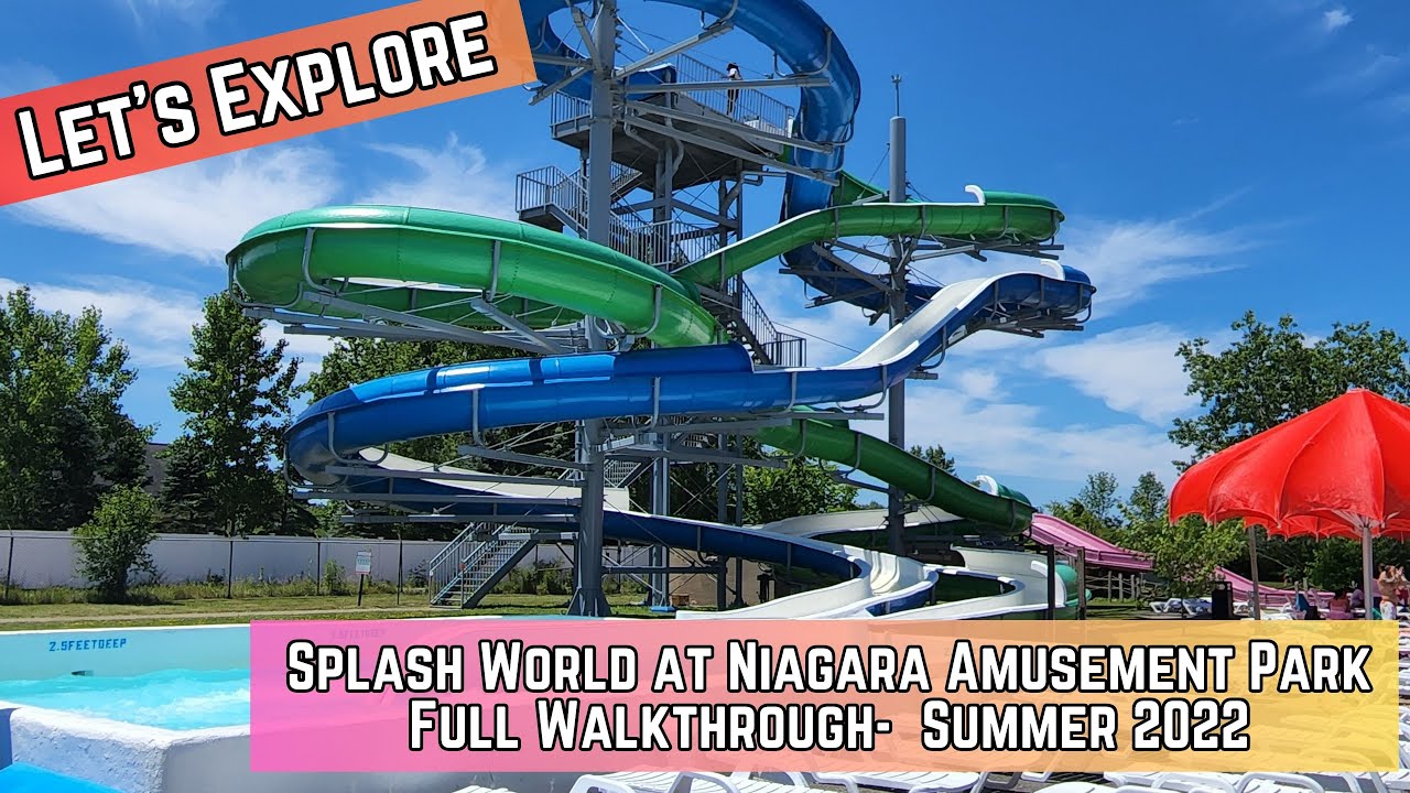 Unleash Your Inner Water Lover: Full Park Walkthrough of Splash World at Niagara Amusement Park