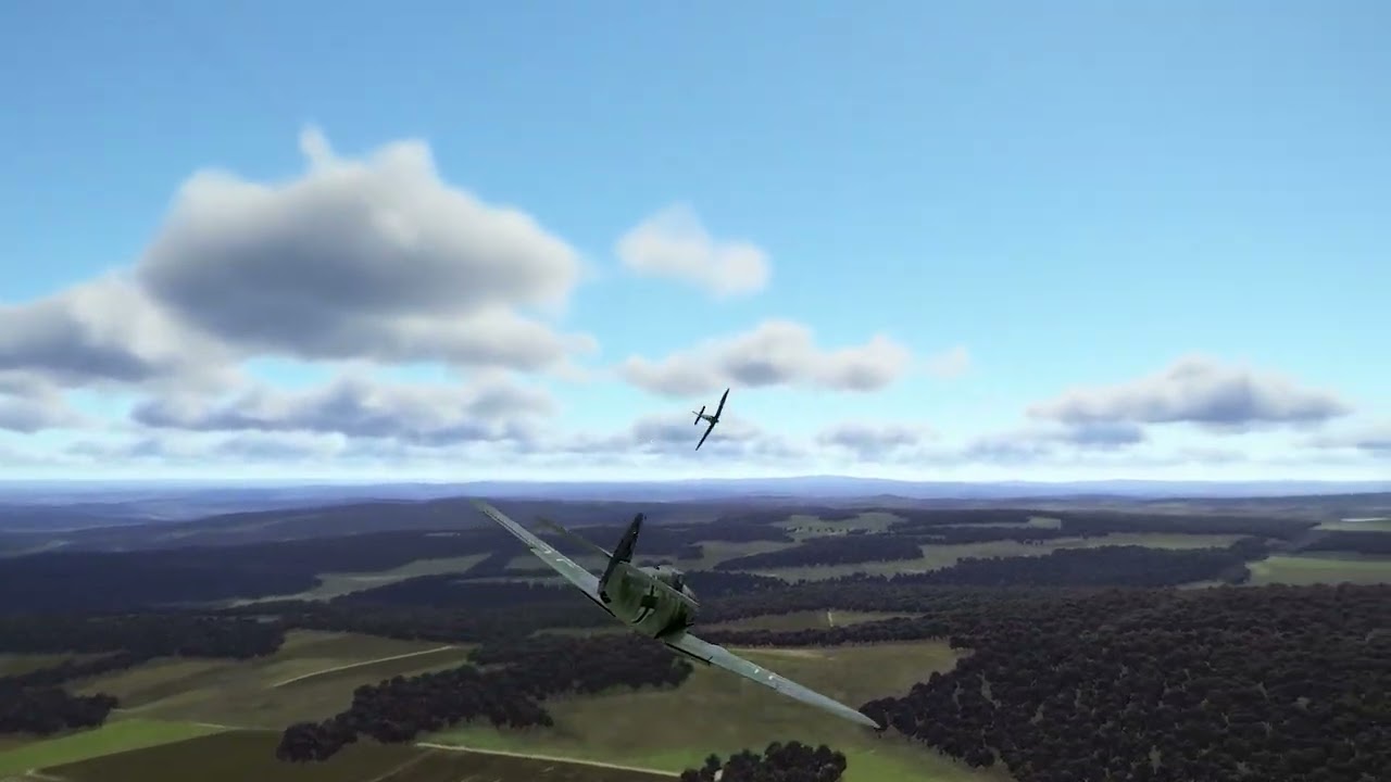 IL2 - Bf109 Vs Spitfire