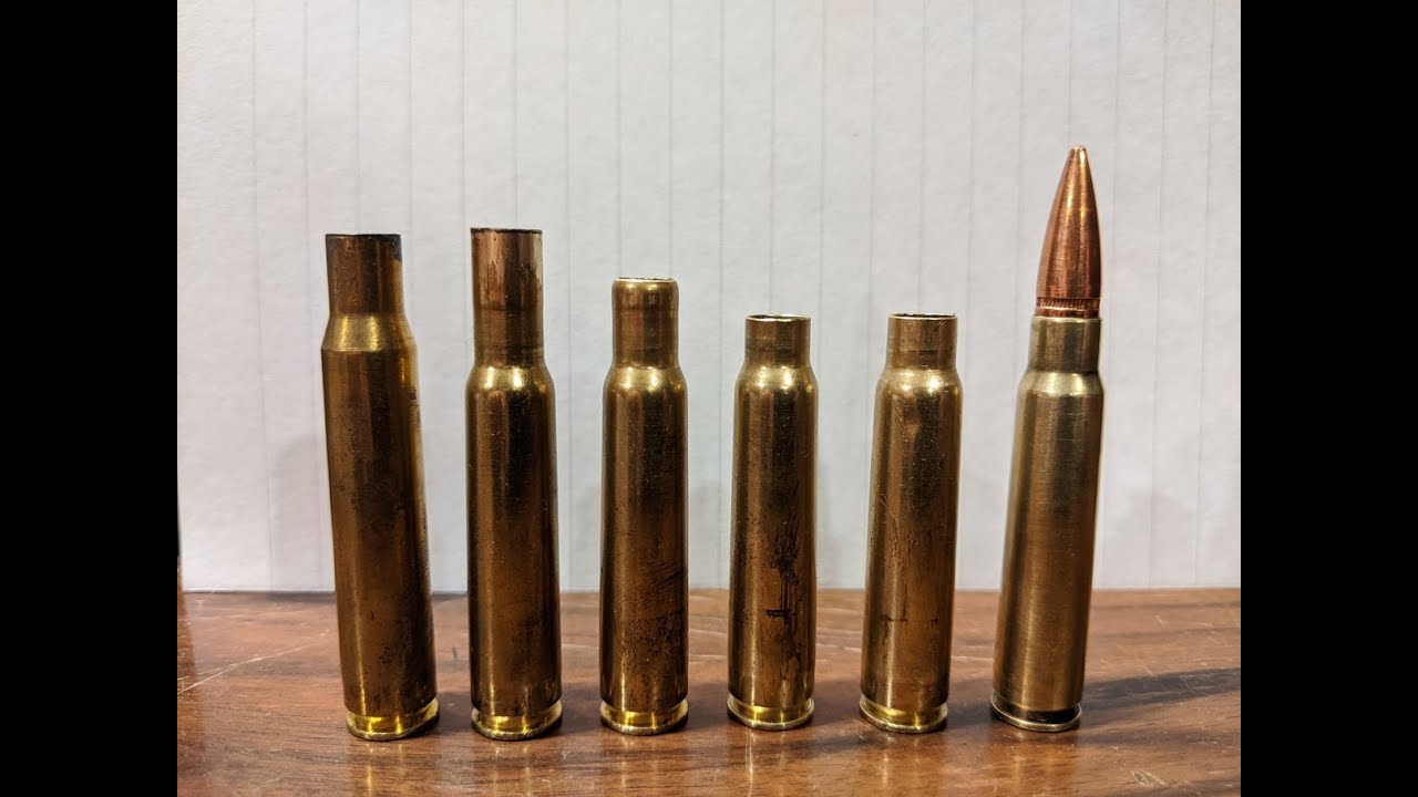 ¿Cómo hacer vainas para recarga de 7.65x54 Argentino? Fabricá 7.65 a partir de 30-06.