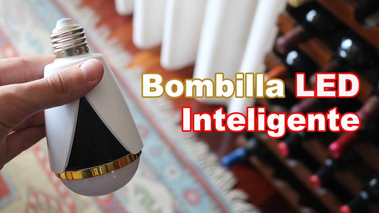 La bombilla LED más inteligente con Bluetooth y altavoz