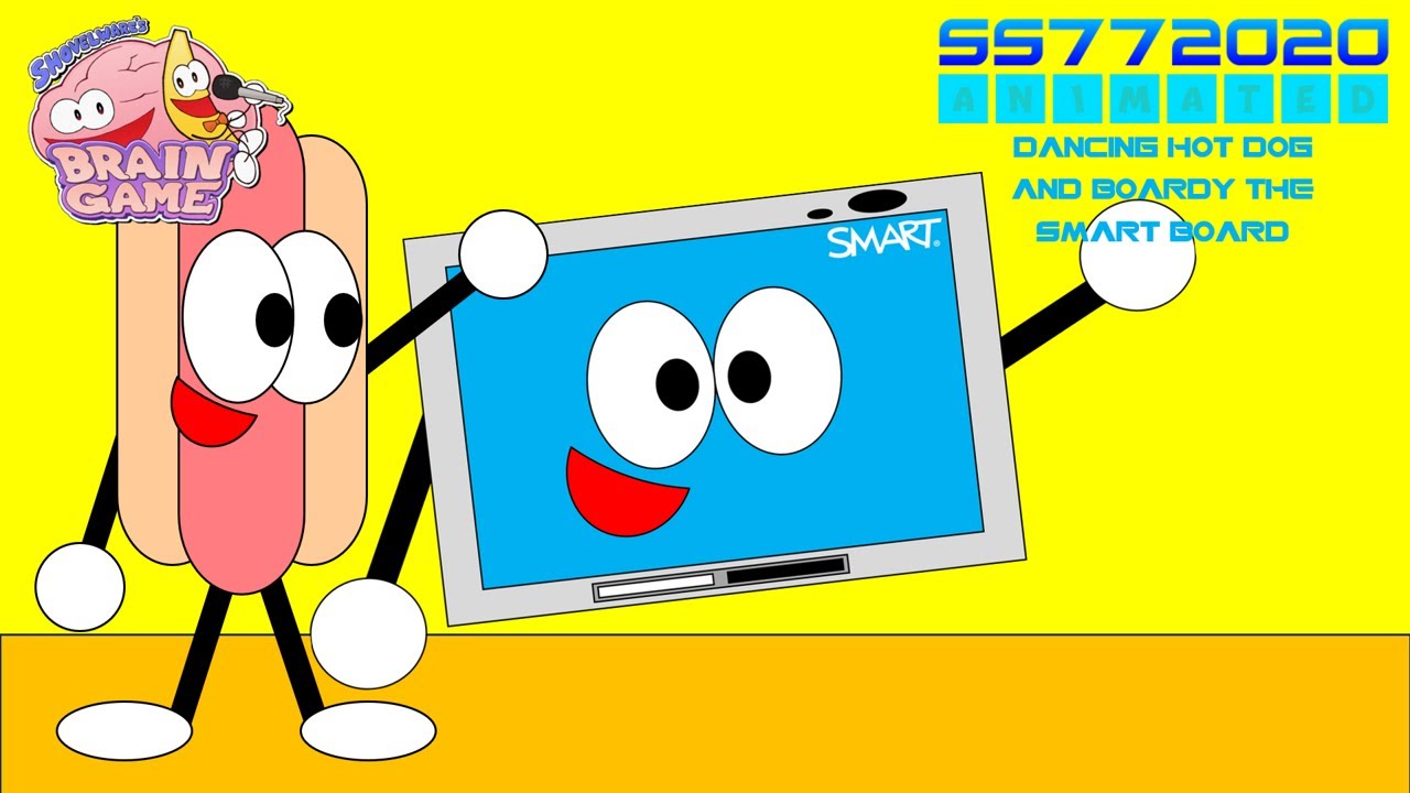 Space Station 77 ANIMATED - Dancing Hot Dog and Boardy the SMART Board (Part 1)