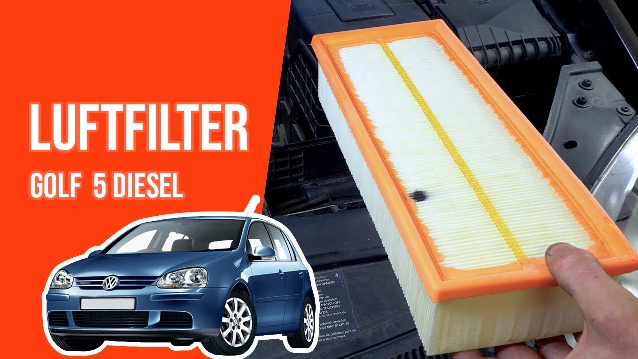 Wie GOLF 5 1.9 TDI Luftfilter wechseln 💨