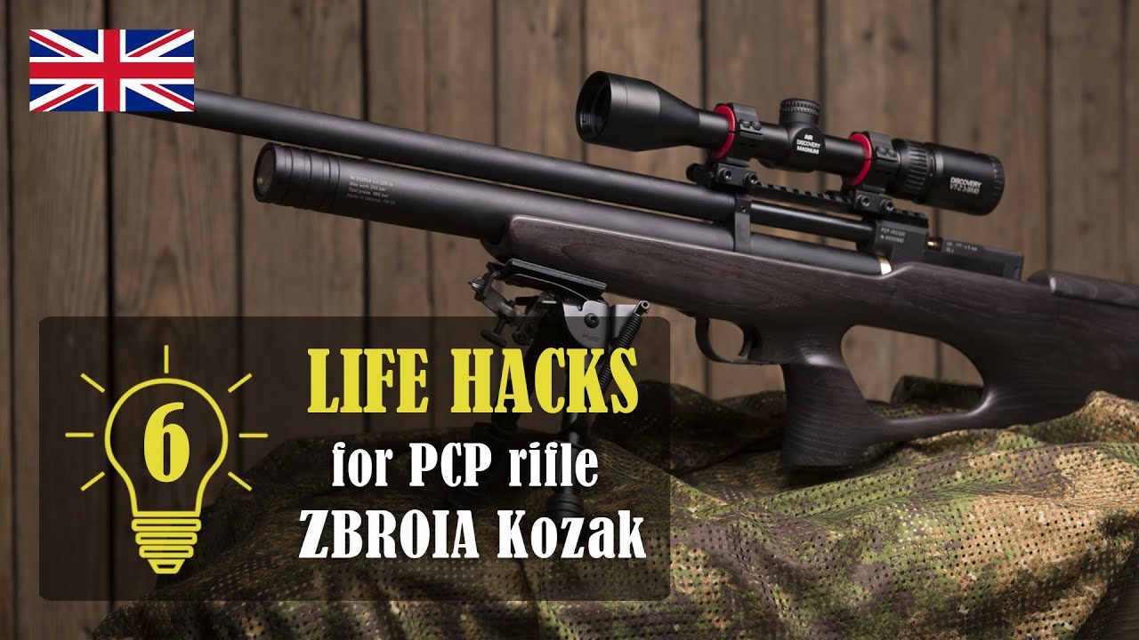 ТОП-6 лайфхаков для PCP ZBROIA Kozak. Как правильно обращаться с пневматическим оружием (укр. суб...