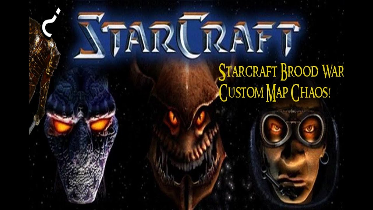 Starcraft Brood War Custom Map Chaos - Cat and Mouse!/Bunker Wars!