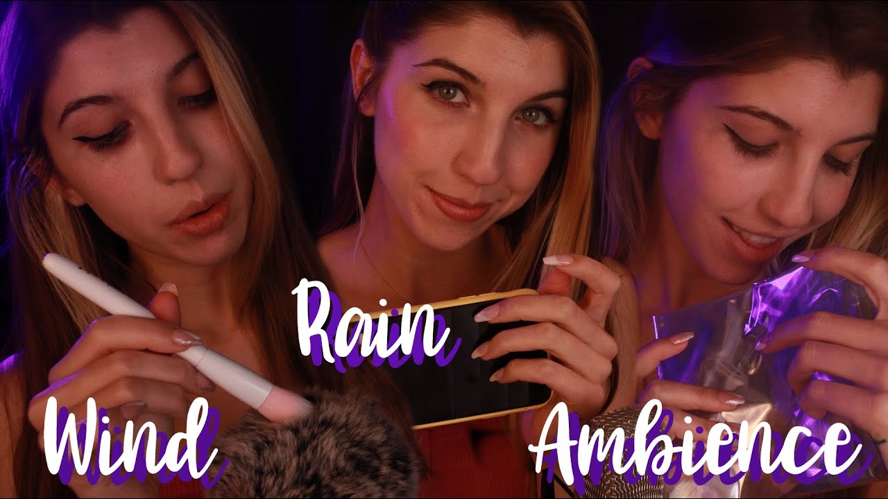 ♡ ASMR TRIGGER RAINSTORM 🌦️ ♡ 4 HOUR SLEEP-INDUCING LOOP ♡