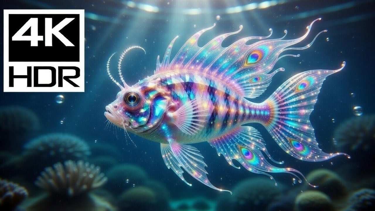 Music for Deep Sleep Under the Ocean with Sea Fish, Relaxing Life from Stress