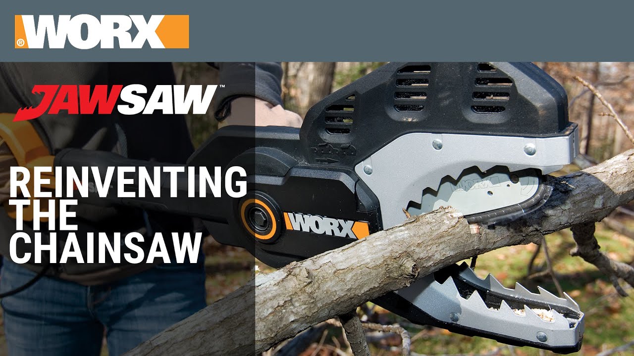 Reinventing the Chainsaw | WORX JawSaw