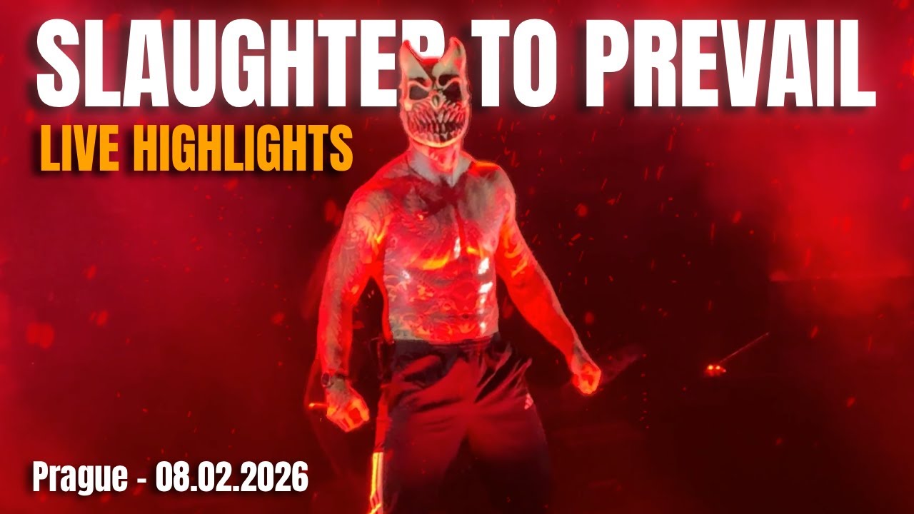 Slaughter To Prevail - Live HIGHLIGHTS! Forum Karl&iacute;n, Prague, 08.02.26