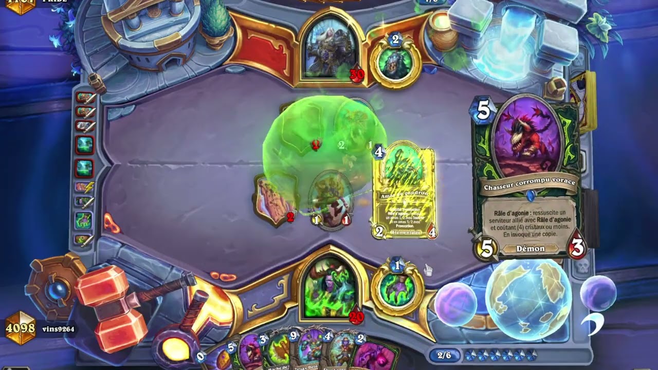 Broxigar Hearthstone easy legend vs control