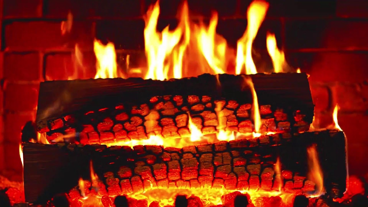 🔥 Fireplace Ambience 4K | Perfect Background for Studying & Working