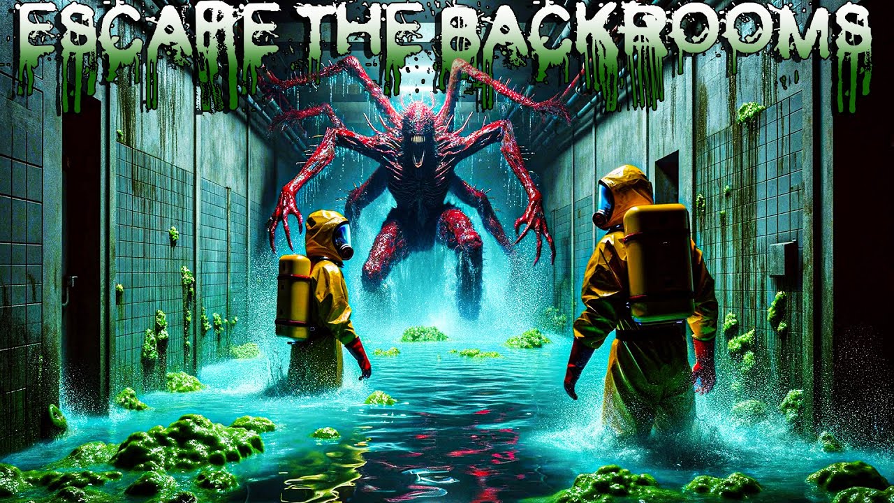 Navigating The Dark Pools is a Dangerous Task in Escape The Backrooms..