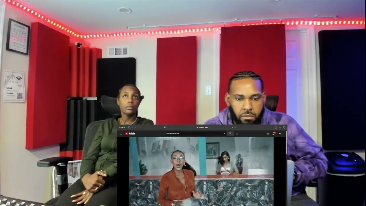 REACTING TO BLACK SHERIF 45