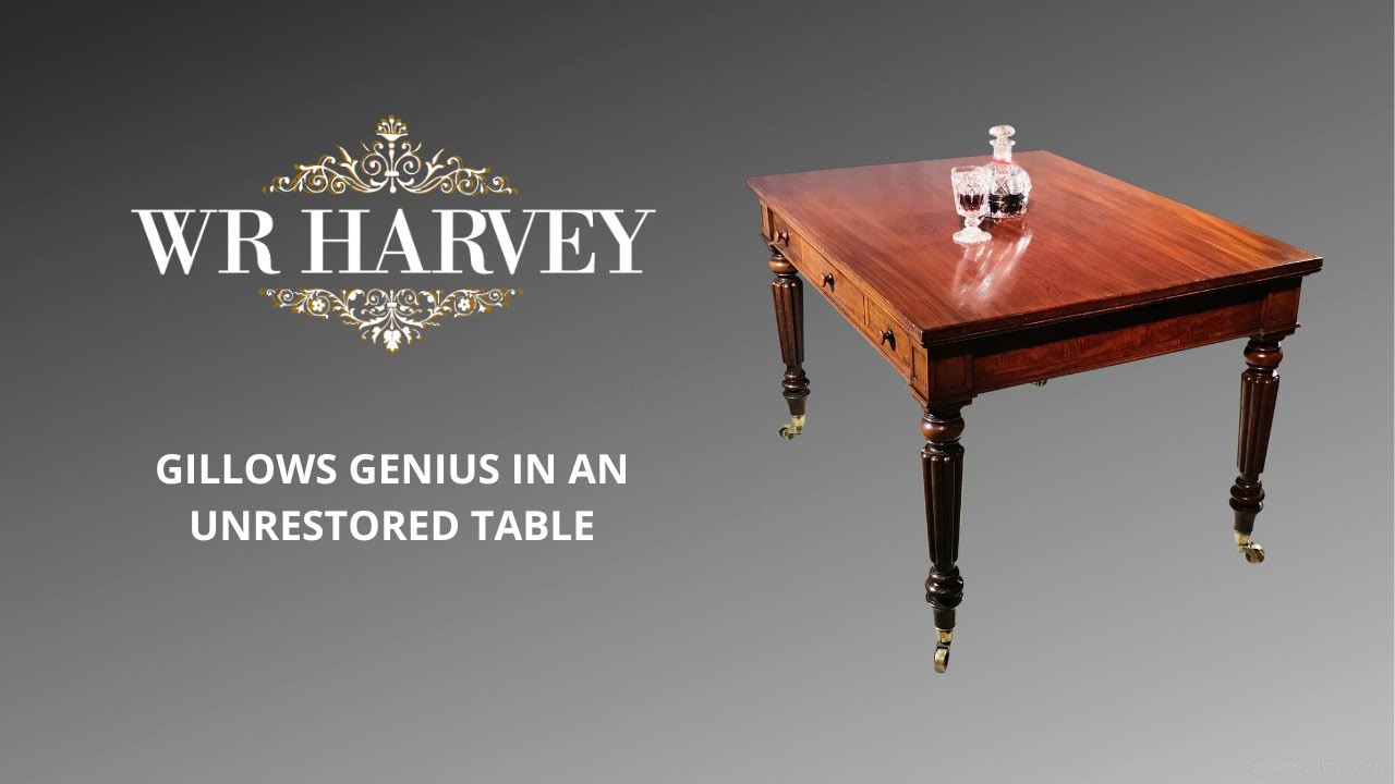 #masterclass  Gillows Genius In An Unrestored Table