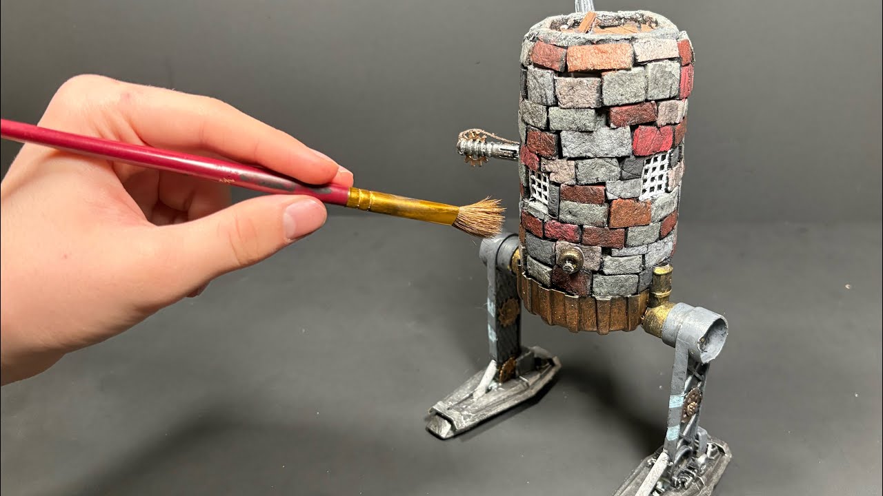 How I Made a Walking Tower | Calm Crafting