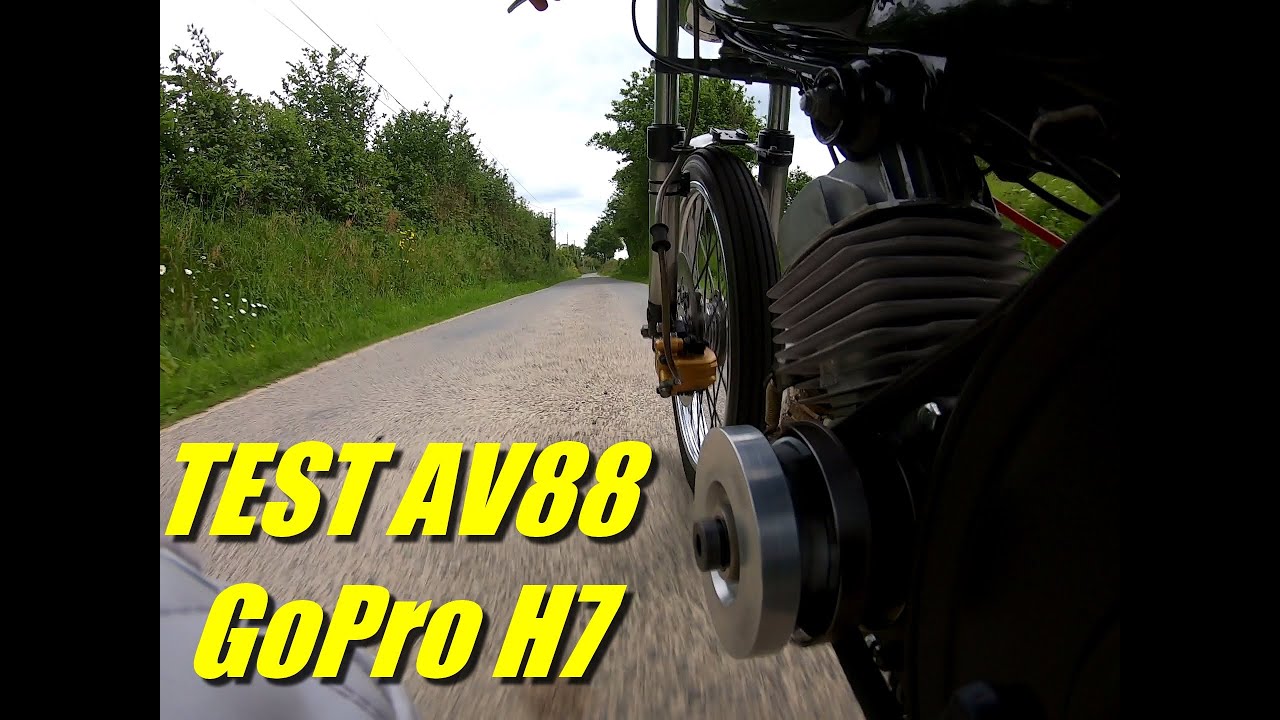 MOTOBECANE AV 88 - TEST MALOSSI 45.5 GoPro HERO 7