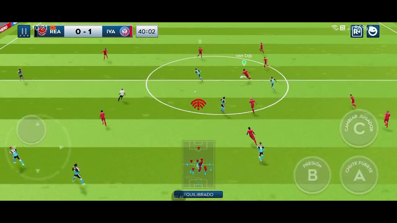 Se gano pero horrible el partido y el internet no ayudo 