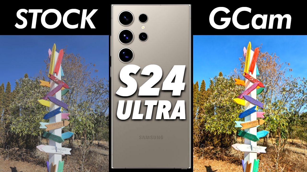 Тест камеры S24 Ultra (камера Samsung против GCam)