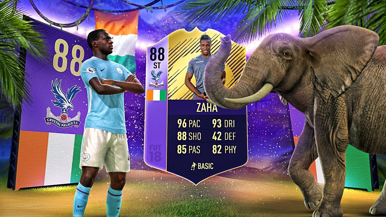 OMG 88 PLAYER OF THE MONTH ZAHA! THE BEST AFRICAN SQUAD IN FIFA! FIFA 18 ULTIMATE TEAM