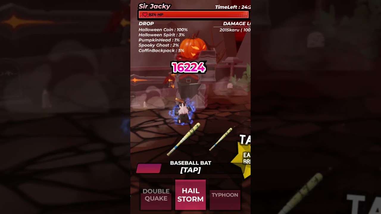 the best V skill weapon || huntyzombie roblox #huntyzombie #roblox #raid