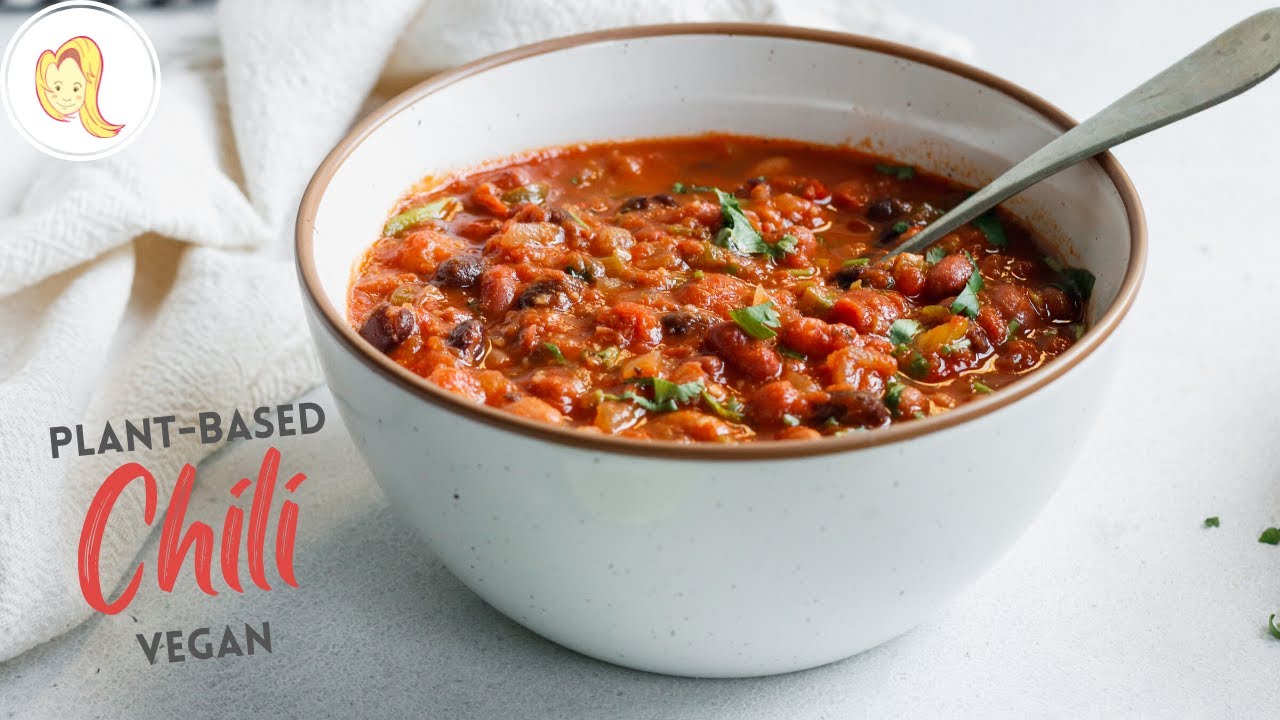 Plant-Based Chili Recipe | vegan, healthy, gluten-free