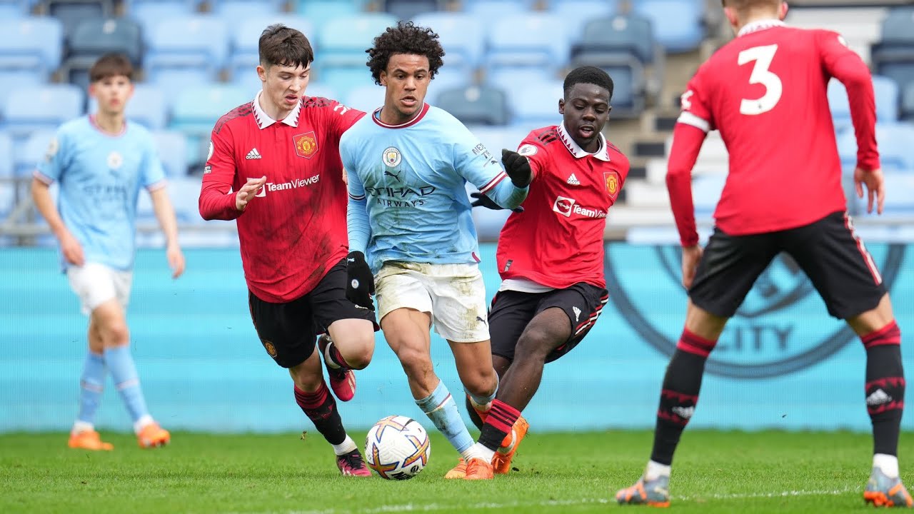 Oscar Bobb Vs Man Utd U21 (1 goal) Fantastic performance