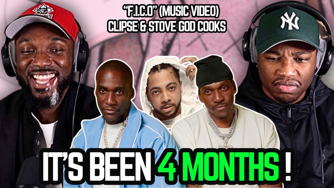 НАС СТАНОВИТСЯ БОЛЬШЕ!! | CLIPSE & STOVE GOD COOKS - F.I.C.O | МУЗЫКАЛЬНЫЙ КЛИП | ПЕРВАЯ РЕАКЦИЯ