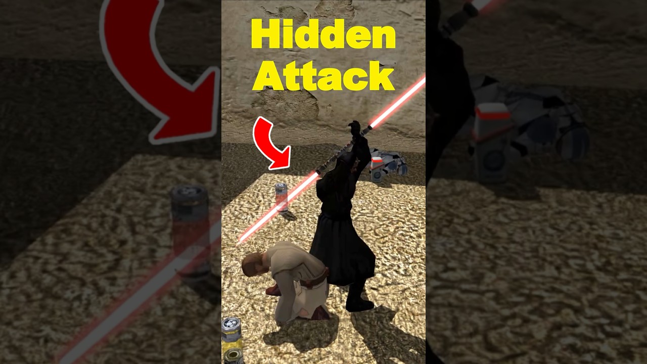 В Battlefront 2 у героев есть секретные комбинации атак.