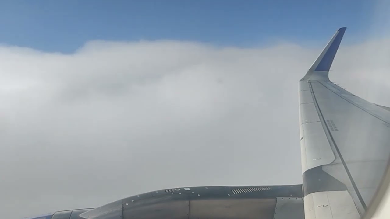 Passing through the clouds