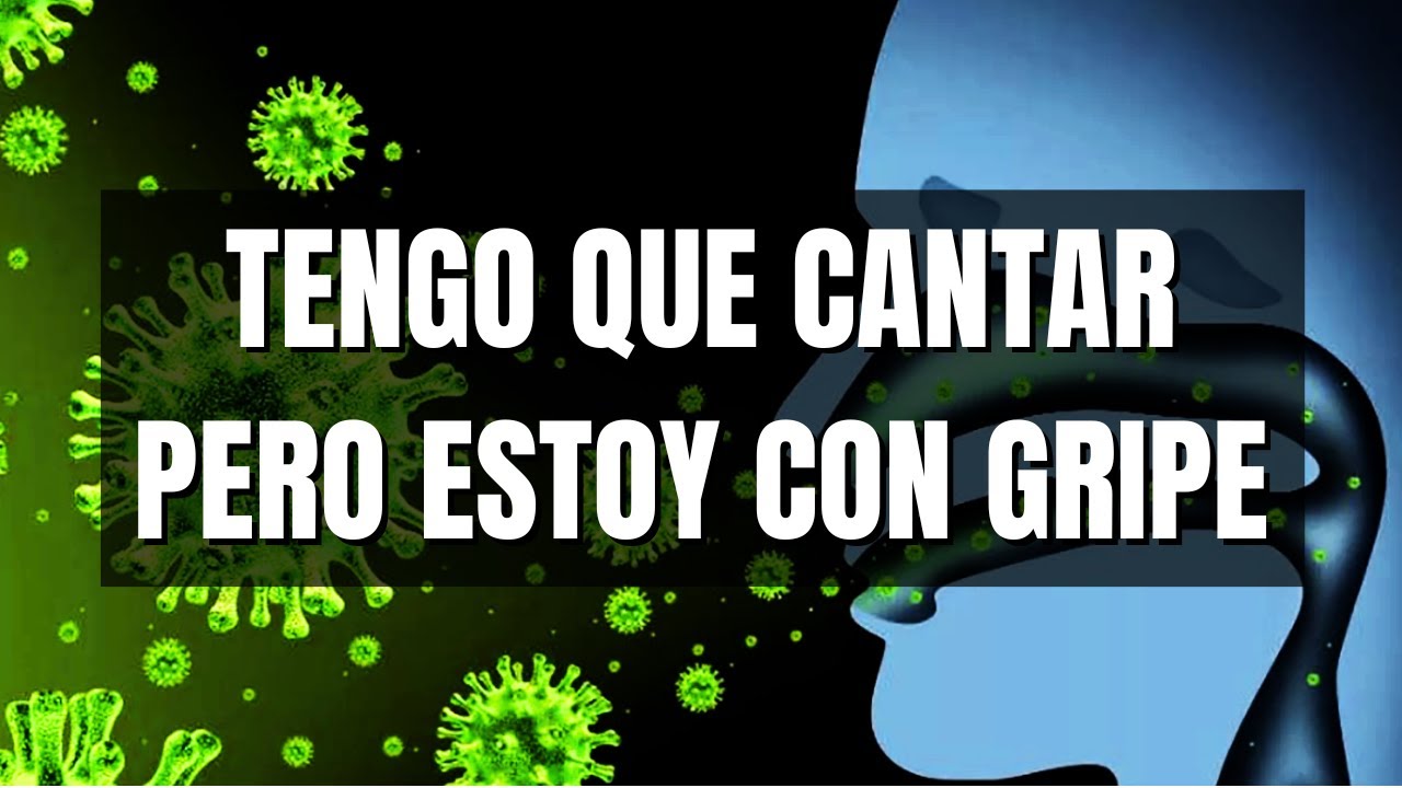 Tengo que CANTAR pero estoy CON GRIPE 🤧 Te enseño lo que yo hago