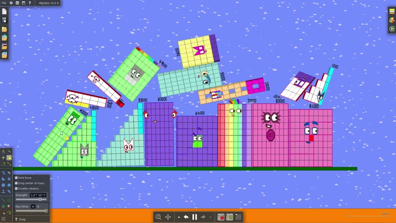 I'm Back! Numberblocks Floor is Lava