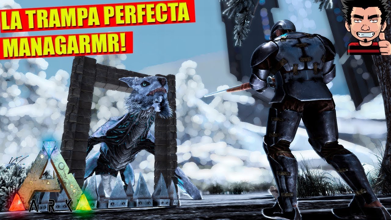 TRAMPA PERFECTA! COMO DOMESTICAR MANAGARMR EXTINCTION ARK SURVIVAL EVOLVED ESPAÑOL