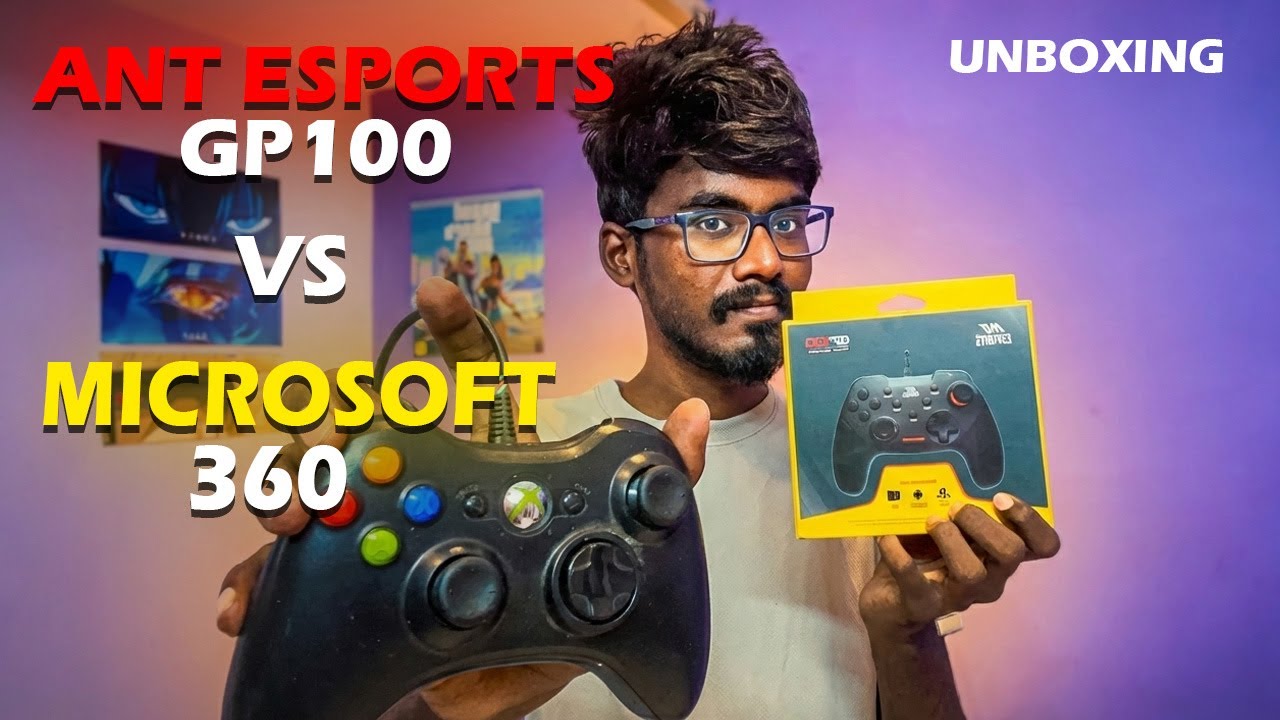 Unboxing Ant Esports GP100 Controller | Which one is Best ?