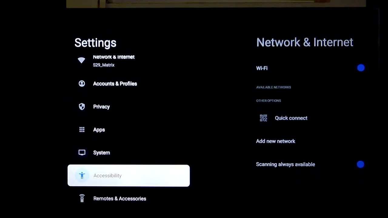 XIAOMI Mi Box S TV 4K &ndash; Jak włączyć lub wyłączyć Talk Back