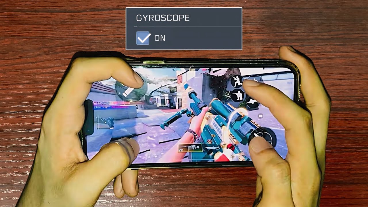 #1 Gyro Aggressive Sniper Handcam in CODM