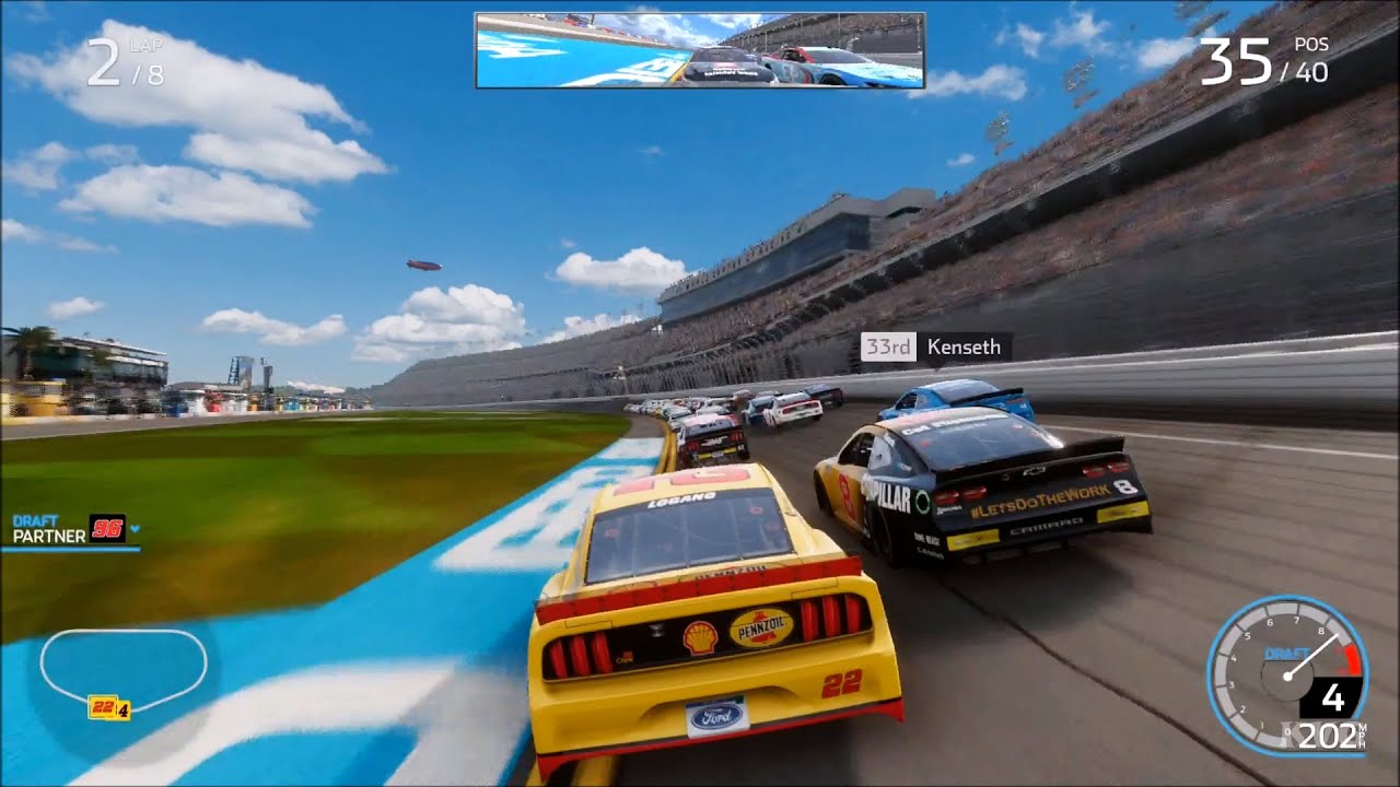NASCAR Heat 5 - #22 Joey Logano Gameplay (PS4 HD) [1080p60FPS]