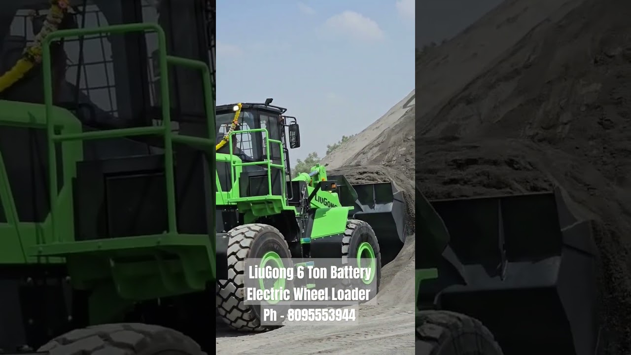 LiuGong 856HE Battery Electric Wheel Loader #liugong #batterysolutions #lithiumbattery