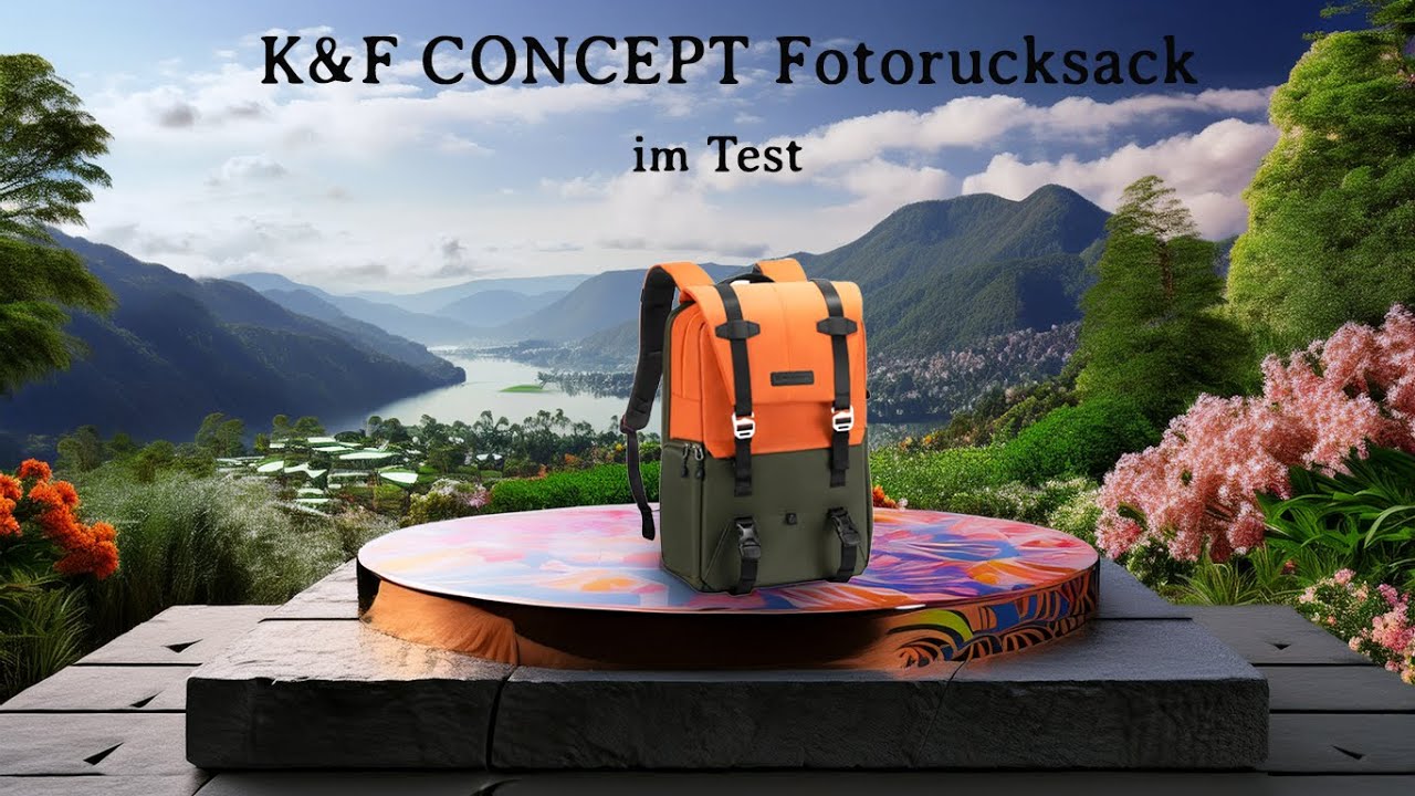 Vorstellung K&F Concept Camera Backpack, KF13.087AV