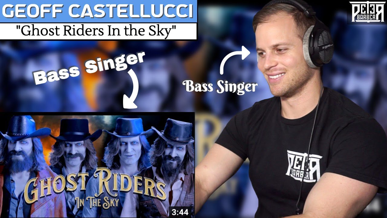 Bass Singer FIRST-TIME REACTION & ANALYSIS - Geoff Castellucci | Ghost Riders In the Sky
