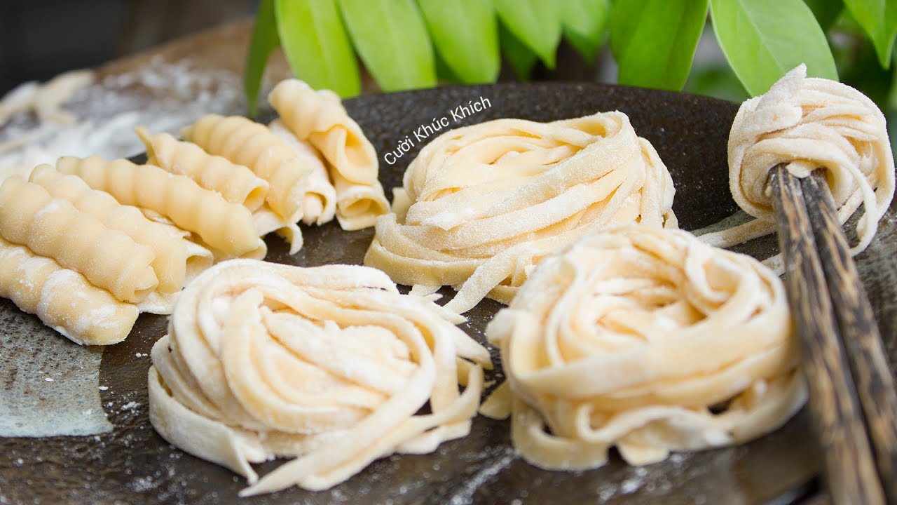 TỰ LÀM MÌ TƯƠI VÀ NUI TẠI NHÀ CÁCH BẢO QUẢN ĐƯỢC LÂU - CKK
