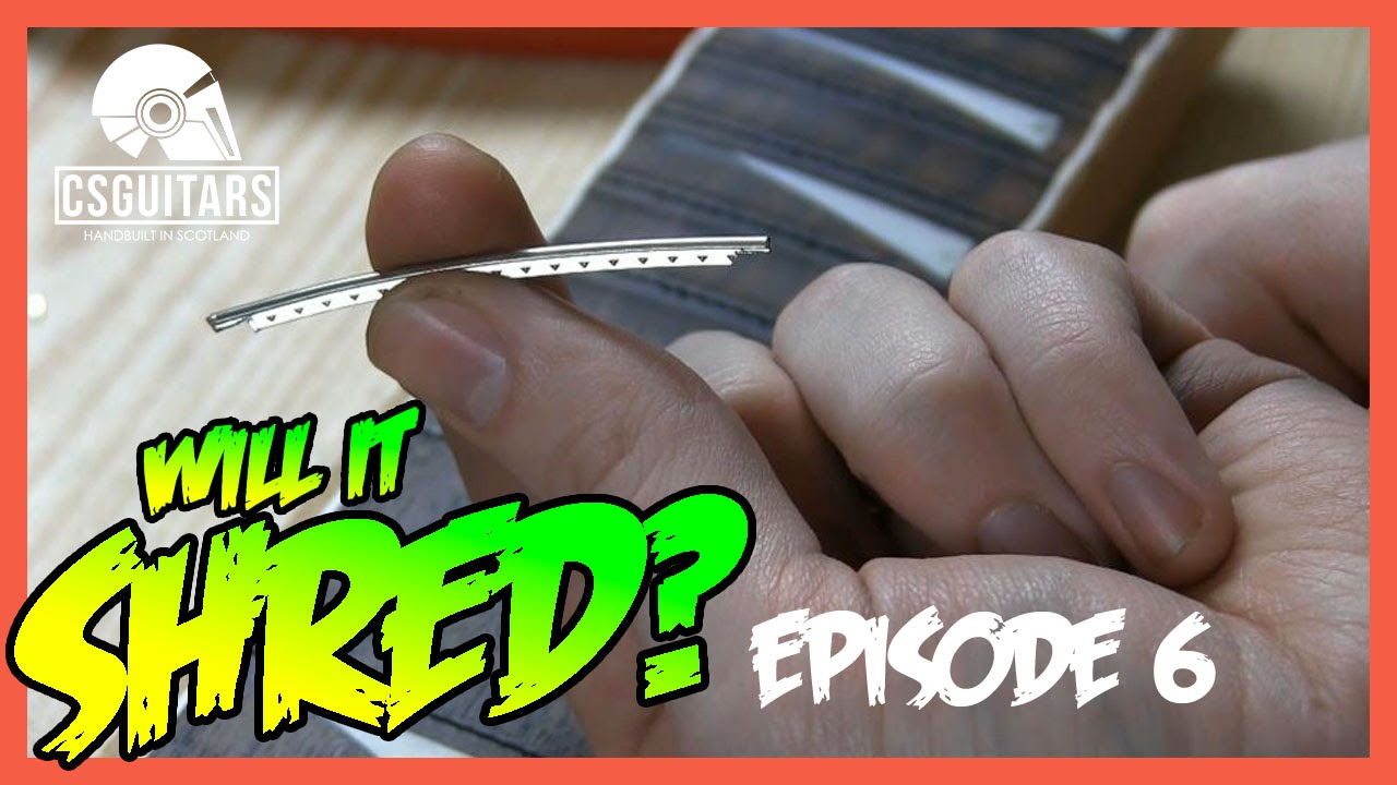 Refretting A Bound Neck: Will It Shred? Episode 6