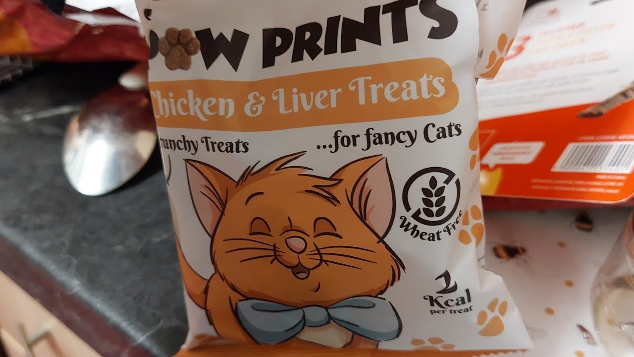 cats taste test aristocats paw prints treats£1.00 wheat free/cat summer toys tryout £1.00 from B & M