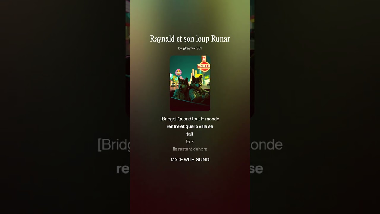 Raynald et son loup Runar 3