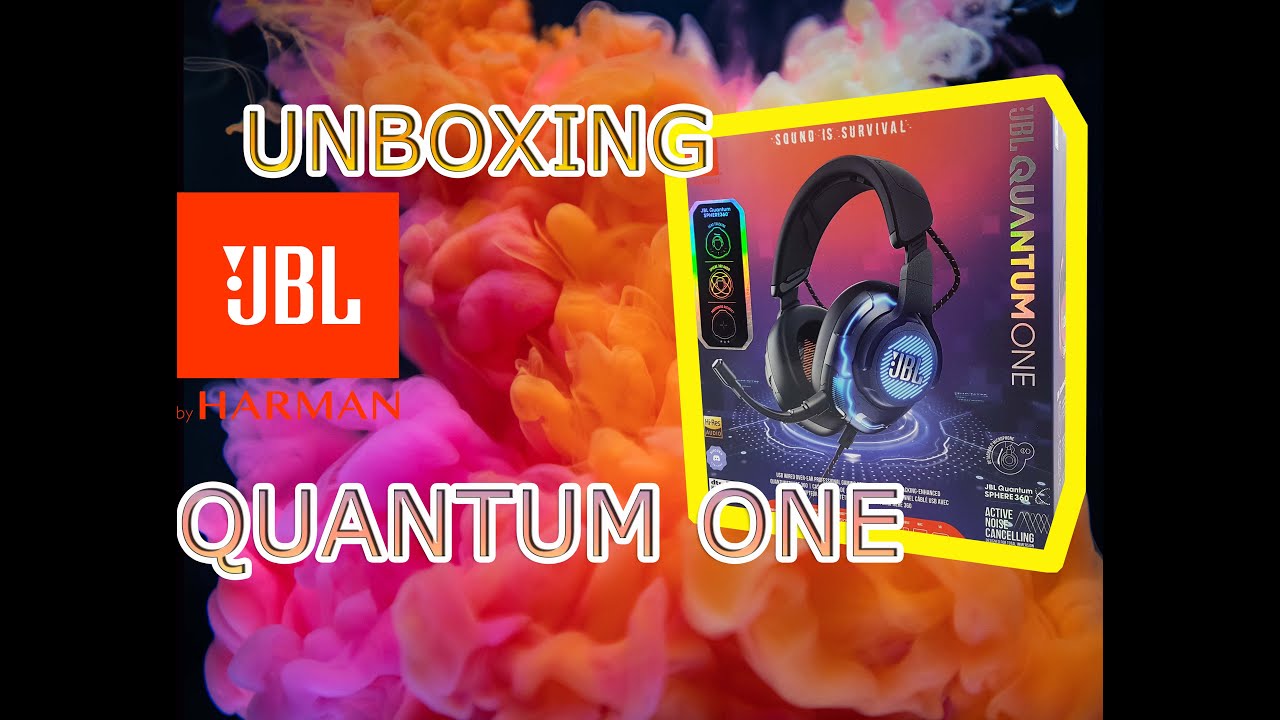 JBL QUANTUM ONE  unboxing / rozpakowywanie headphones / słuchawki