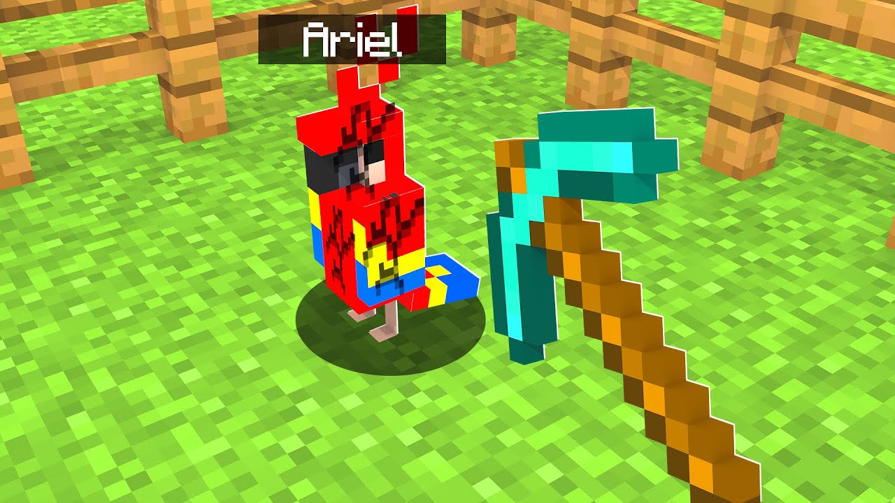 CONVERTÍ la MASCOTA de mi AMIGO en un BLOQUE en MINECRAFT 🤣