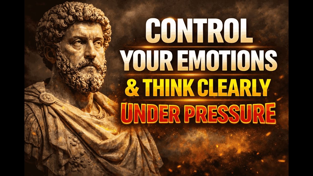 How to Control Your Emotions Under Pressure | Stoic Philosophy for Mental Clarity