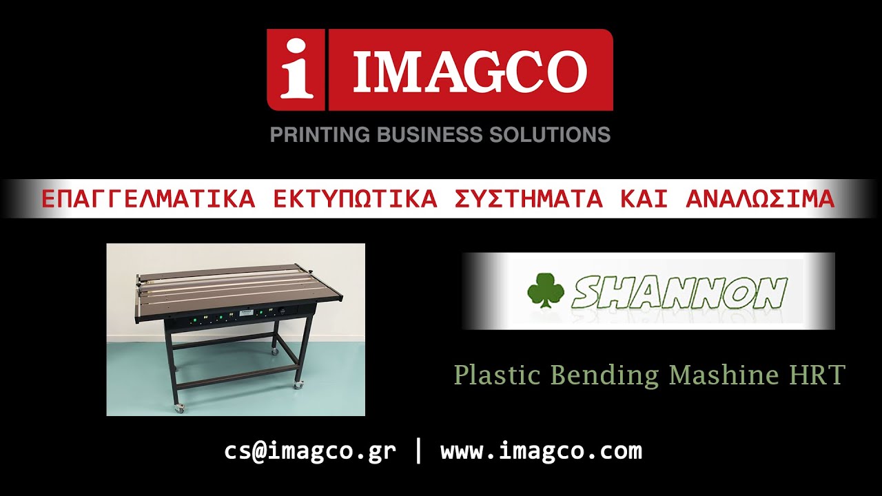SHANNON Plastic Bending Machine HRT