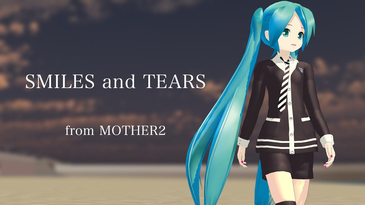 [Vocaloid] SMILES and TEARS  (from MOTHER2 / Earthbound) [SFC-like Sound]  feat. Hatsune Miku