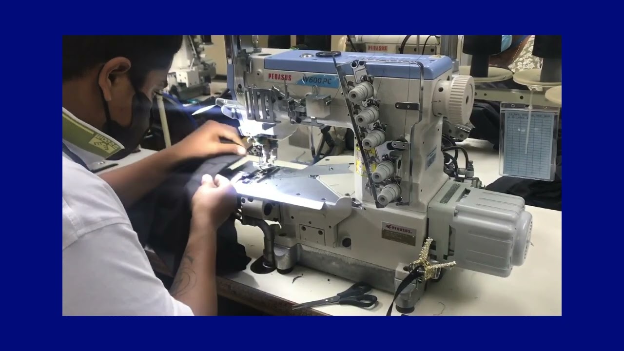 Sewing bottom hem(High skill machine sewing method)