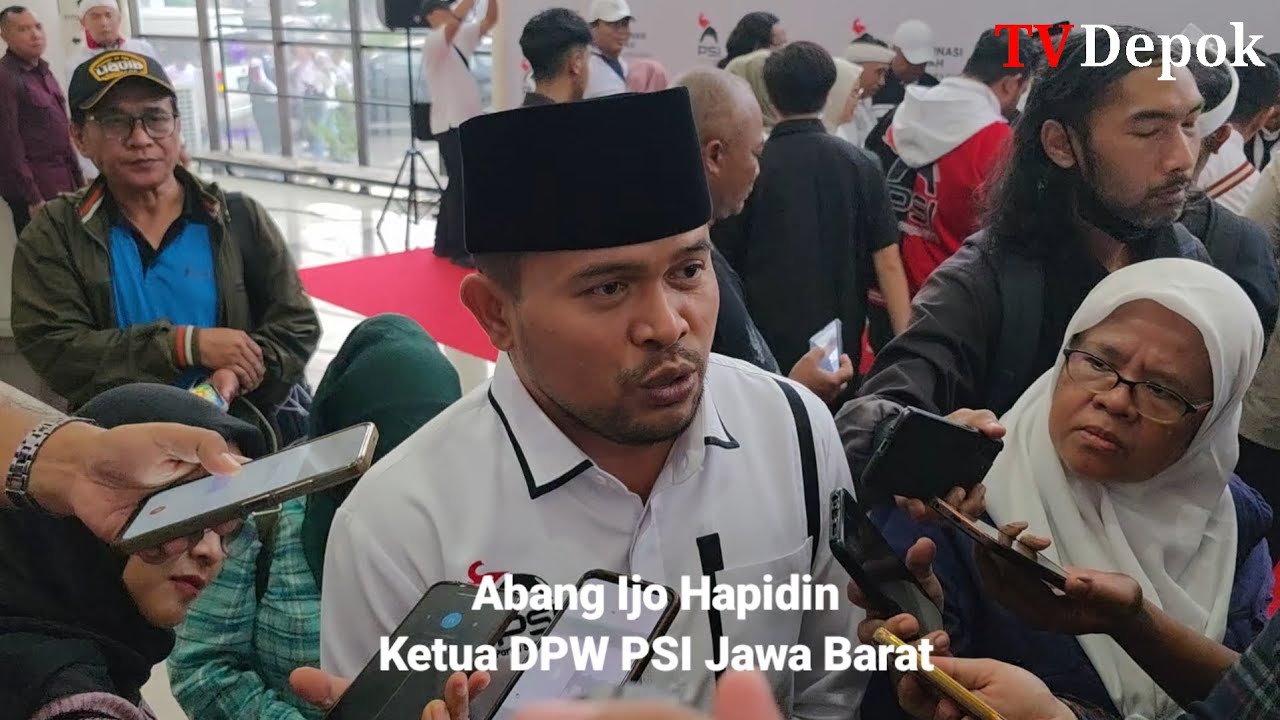 Abang Ijo Hapidin Targetkan 5 Juta Suara PSI di Jabar Beberkan Program Kerja
